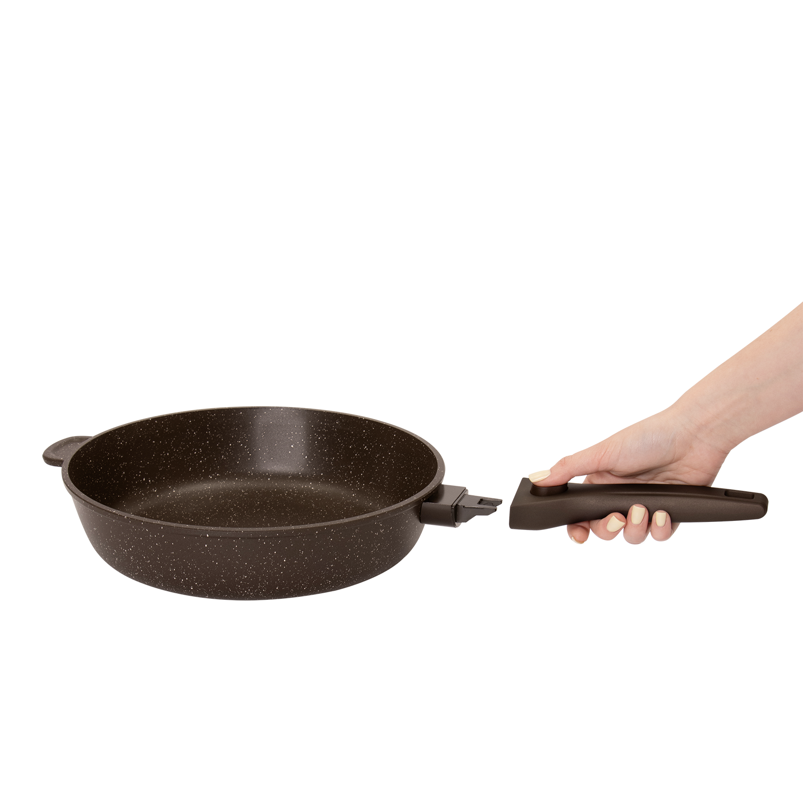 Сковорода глубокая 28см Eden