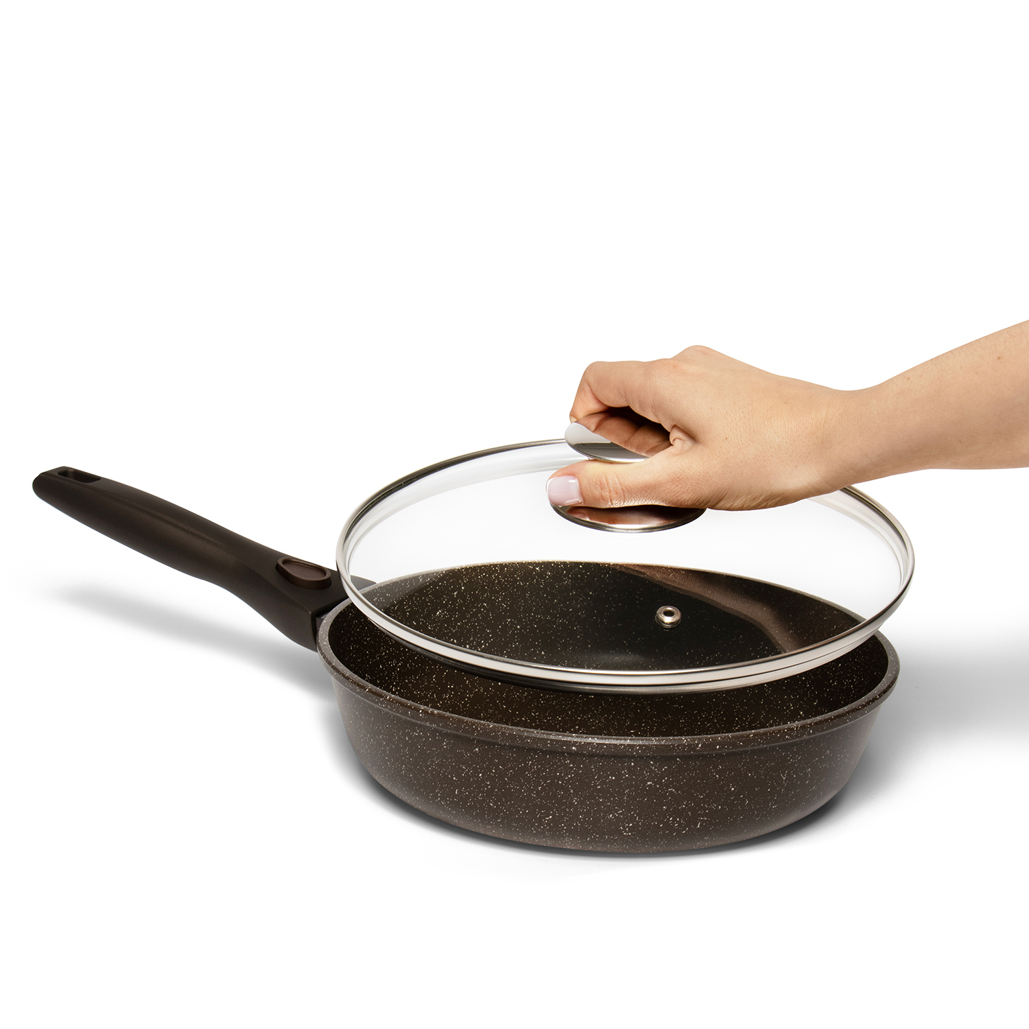 Сковорода глубокая 26см Eden